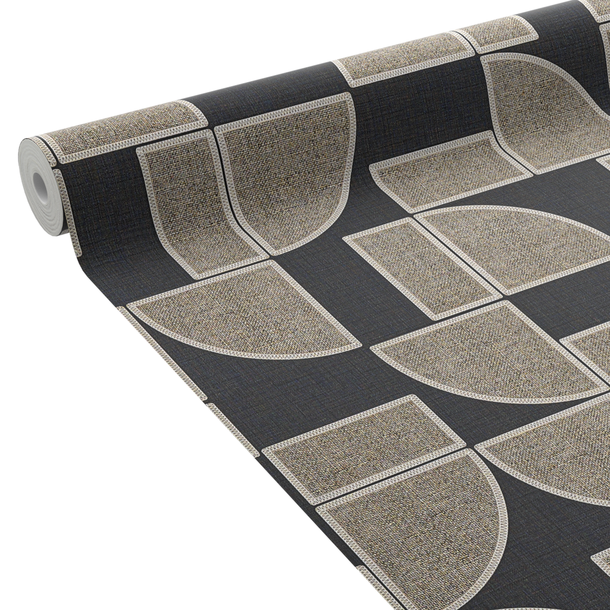 4MURS Papier peint intissé Taho Noir