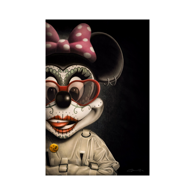 Tableau BINET MINNIE coloris noir