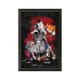 Tableau Romaric la violoncelliste Noir