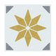 D-C-FIX Revêtement décoratif adhésif Mini wall tiles alia gold Or