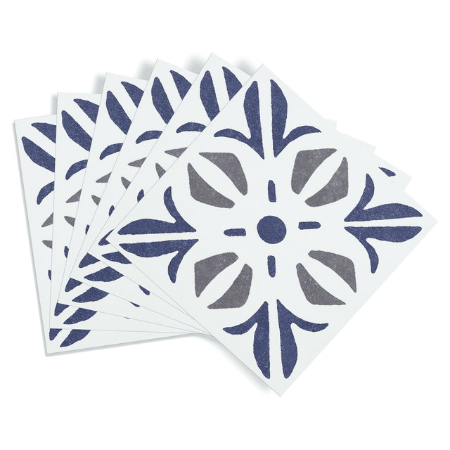 d-c-fix Revêtement adhésif MINI WALL TILES CUBIA BLUE bleu