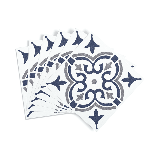 d-c-fix Revêtement adhésif MINI WALL TILES JAMILA BLUE bleu