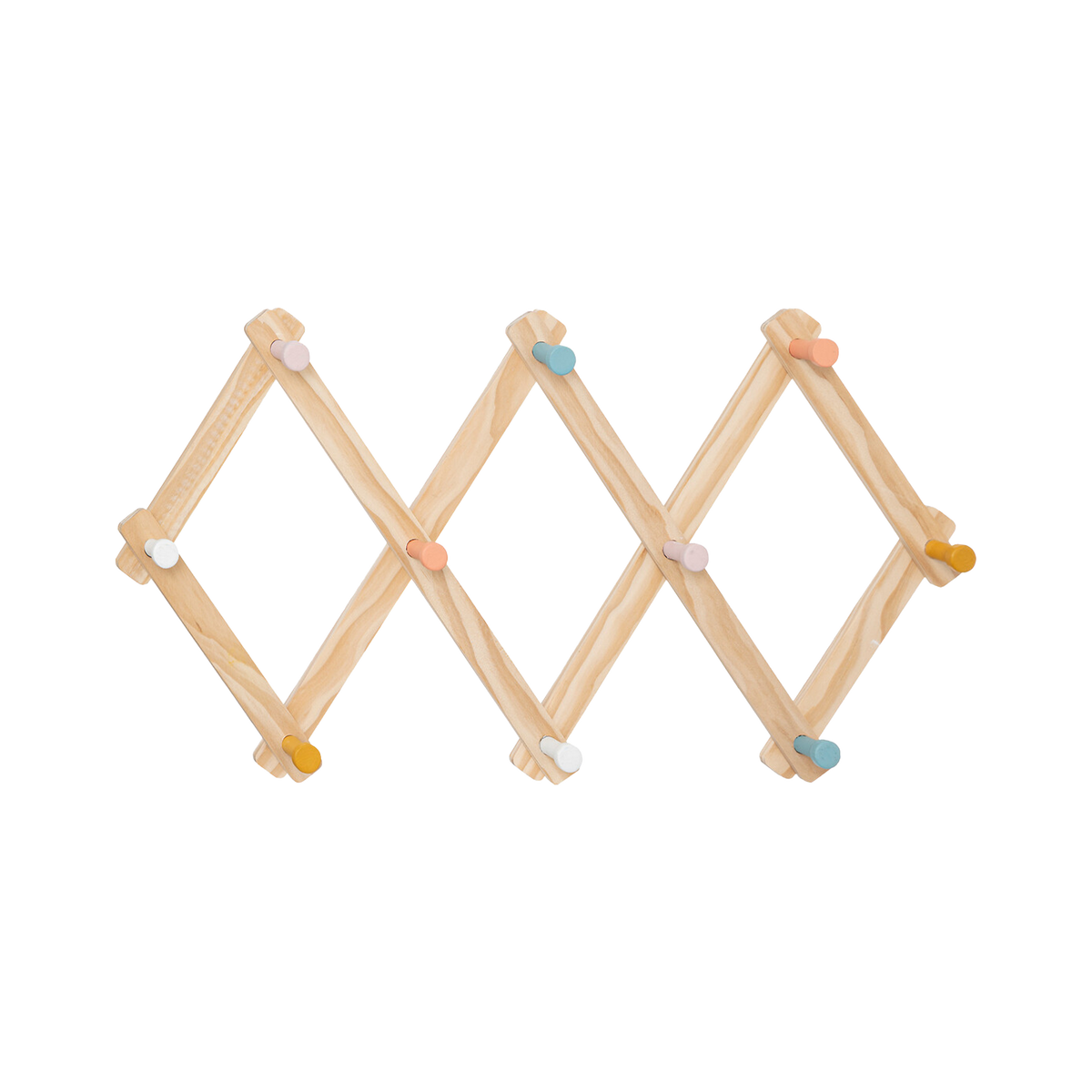 Patère Accordeon Beige