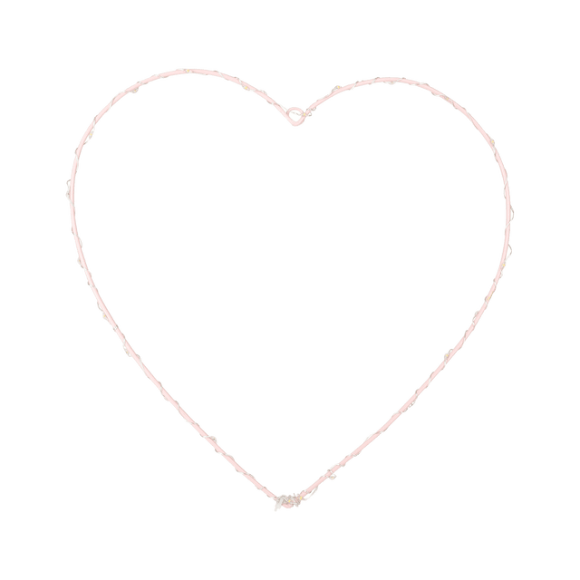 Déco murale COEUR coloris rose