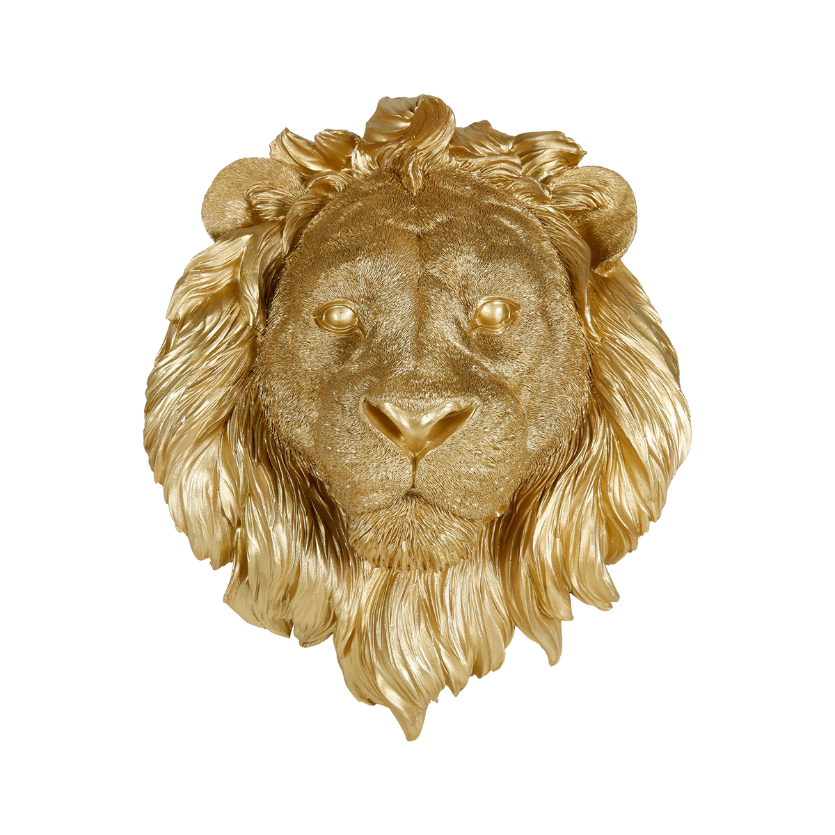 Trophée mural Lion Or