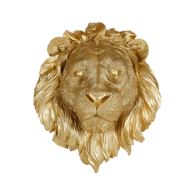 Trophée mural Lion Or