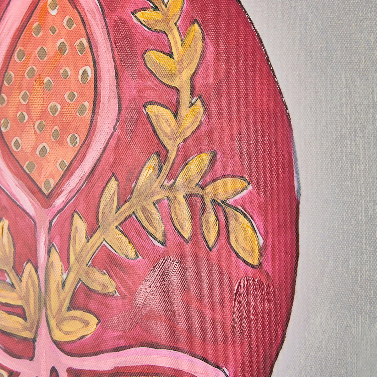 Tableau Granada Blanc, rose