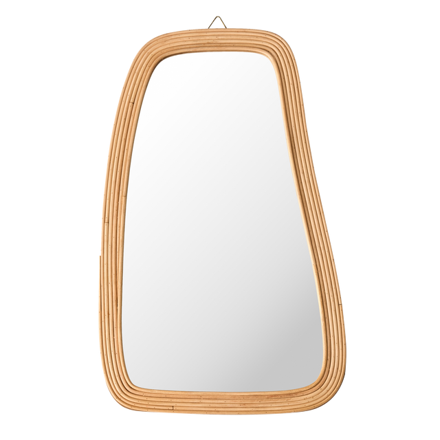 Miroir en bois POLLIS 28 x 47 cm