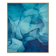 4MURS Toile imprimée Glossy Bleu