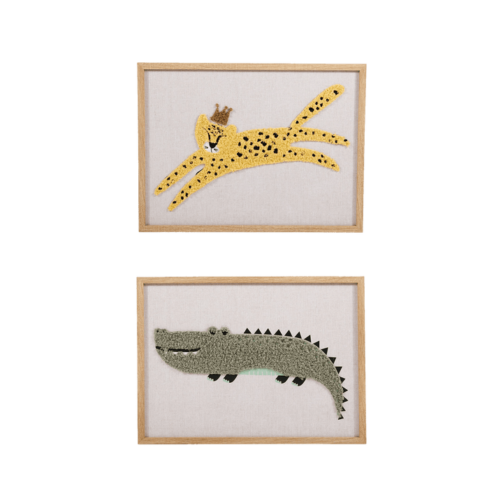 Toile encadrée Savane Beige