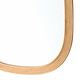 Miroir en bois Pollis Beige