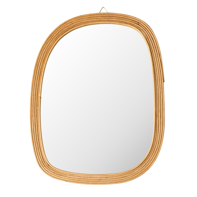Miroir en bois POLLIS 36 x 46 cm