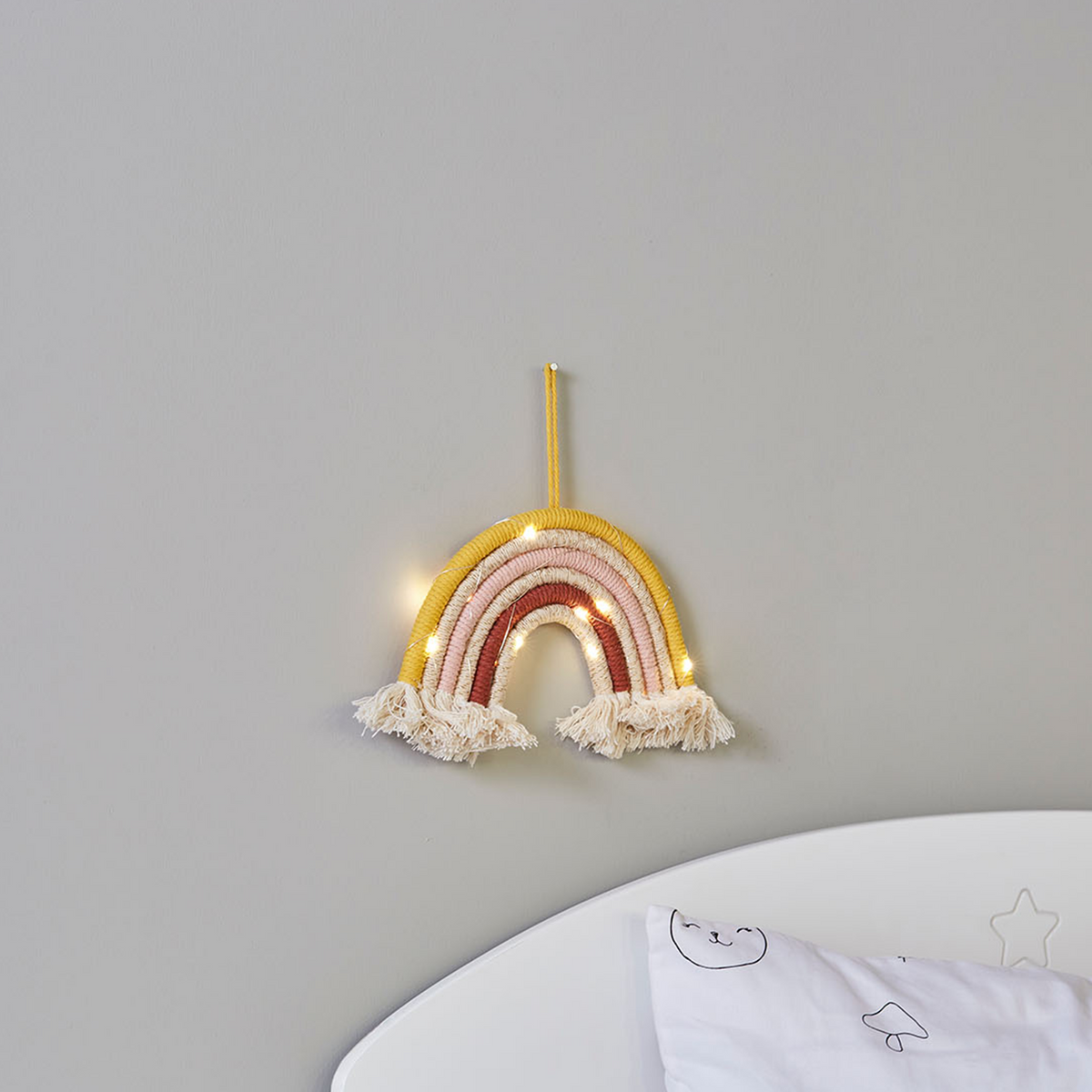 Décoration à suspendre Arc en ciel Multicolore