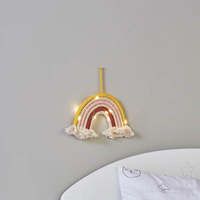 Décoration à suspendre Arc en ciel Multicolore
