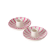 Bougeoir Blissy Blanc, rose