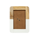 Cadre photo Camel Blanc, beige