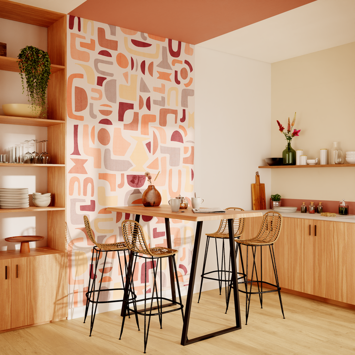 4MURS Papier peint panoramique L Eberardo Multicolore