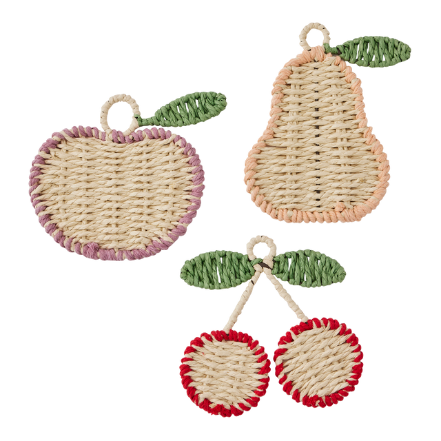 Déco murale FRUTTA coloris beige