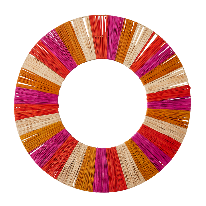 Miroir Rio Rose, orange, beige