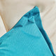 Coussin Rya Bleu turquoise