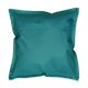 Coussin Rya Bleu turquoise