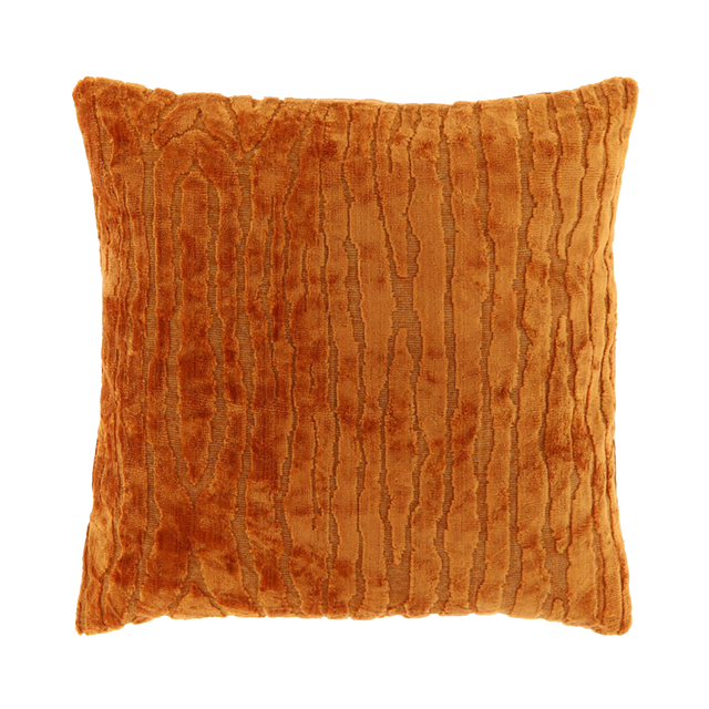 Coussin MUDO coloris brun 45 x 45 cm