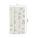 4MURS Papier peint panoramique L Herbier Vert feuille et écru
