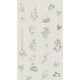 4MURS Papier peint panoramique L Herbier Vert feuille et écru