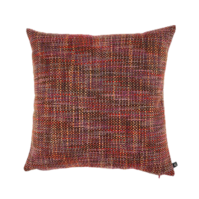 4MURS Coussin REFOSCO coloris rouge/rose/beige 44 x 44 cm