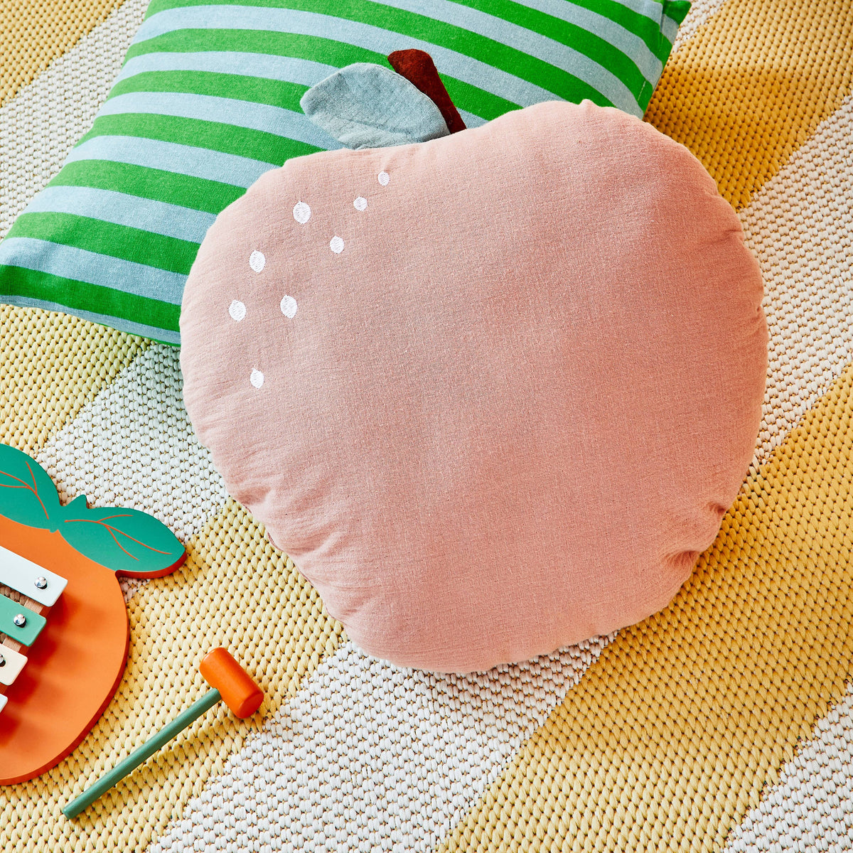 Coussin Apy Rose clair