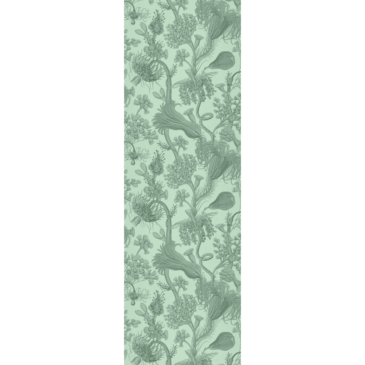 4MURS Papier peint intissé Cyriac Bleu givré