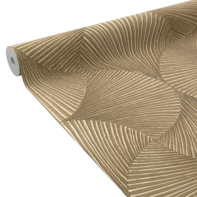 Papier peint intissé MELCHIOR coloris doré