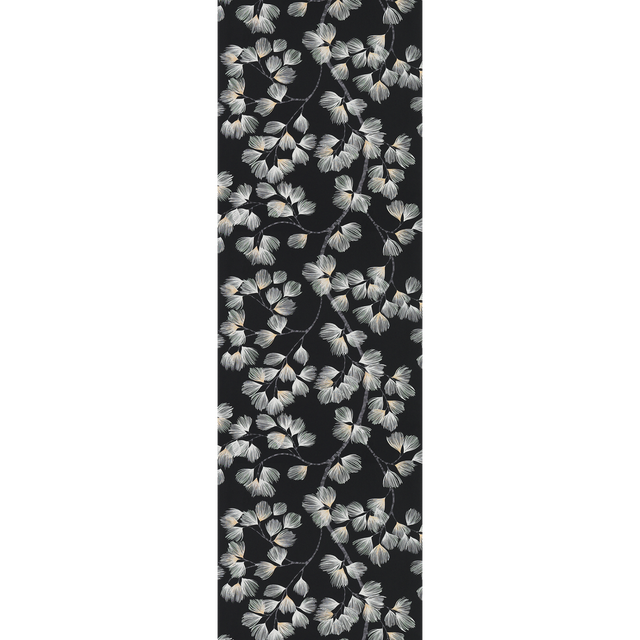 Papier peint intissé ALBIZIA coloris noir