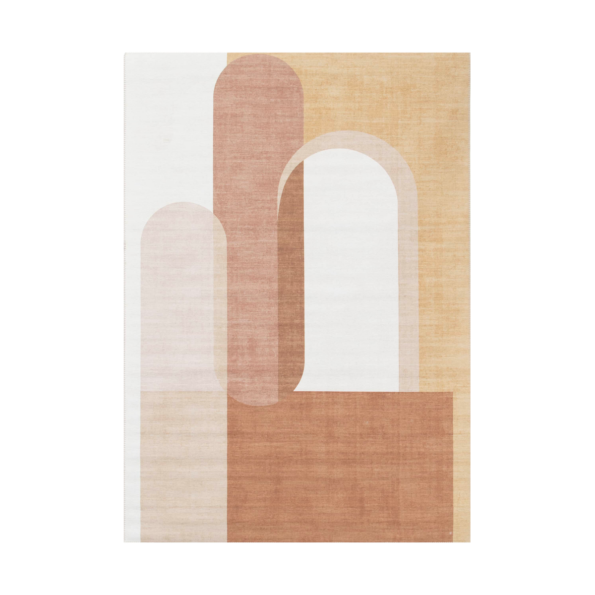 Tapis extérieur Sunset Terre cuite