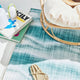 Tapis extérieur Sila Bleu turquoise