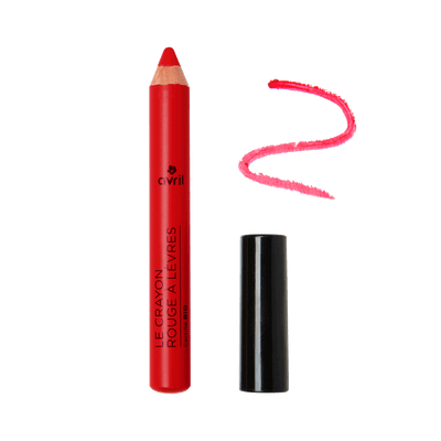 AVRIL Rouge à lèvres Crayon jumbo griotte Rouge 2G