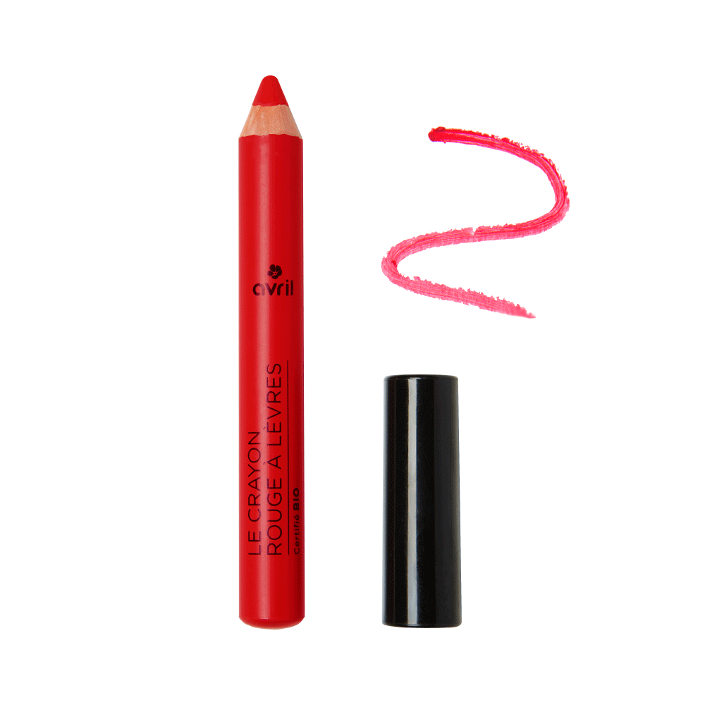 AVRIL Rouge à lèvres Crayon jumbo griotte Rouge 2G