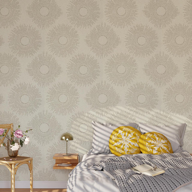 4MURS Papier peint intissé SOHAIL coloris beige sable