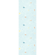 4MURS Papier peint intissé Oceania Bleu clair