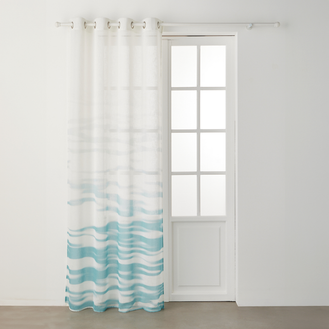 Voilage AQUA coloris acqua 140 x 240 cm