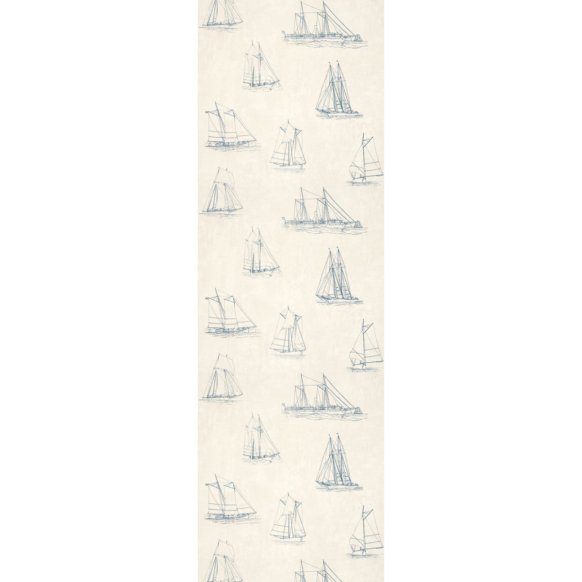 4MURS Papier peint intissé Nautica Blanc crème