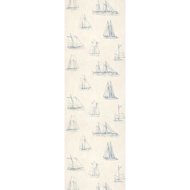 4MURS Papier peint intissé NAUTICA coloris blanc crème