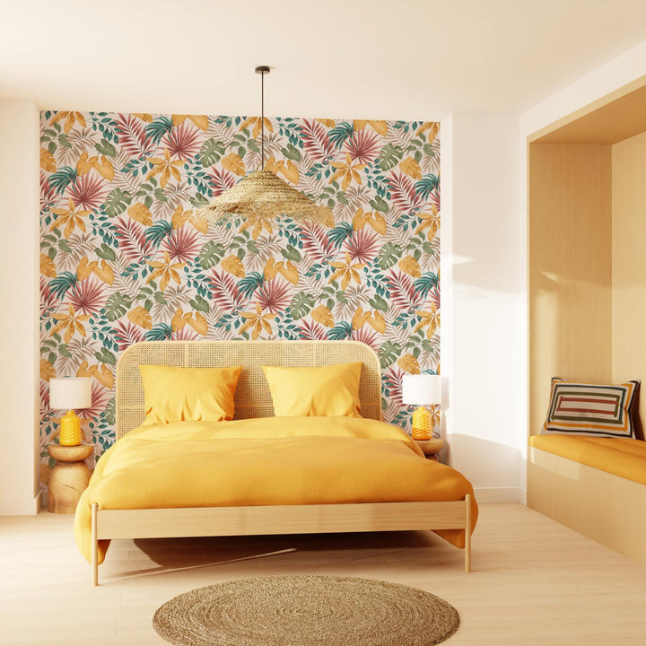 4MURS Papier peint intissé Lindora Multicolore