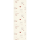 Papier peint intissé Cocotte Blanc grisé