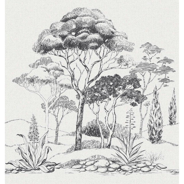 Papier peint panoramique XL DIGNAC 265 x 280 cm