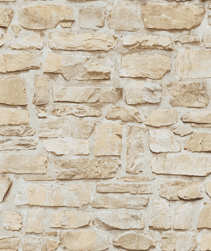 Papier peint adhésif Steen Beige sable