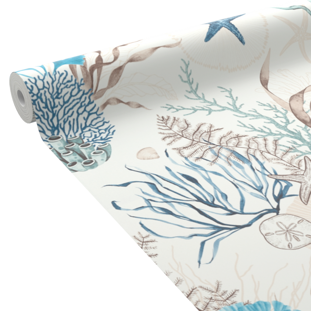 4MURS Papier peint intissé PHYSALIA coloris multicolore