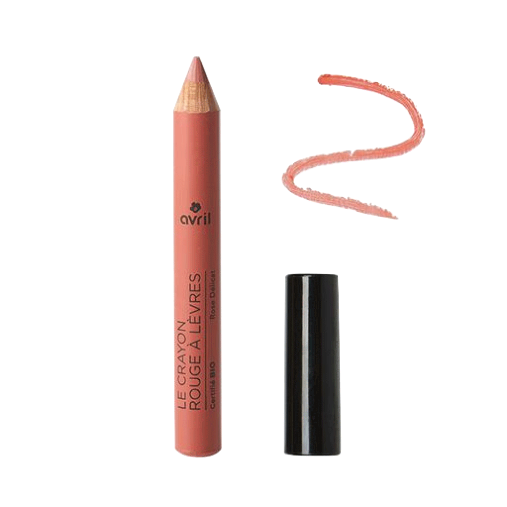 AVRIL Rouge à lèvres Crayon jumbo rose délicat Rose clair 2G