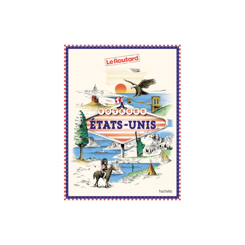 HACHETTE PRATIQUE Livre voyage et nature Voyages etats-unis Beige