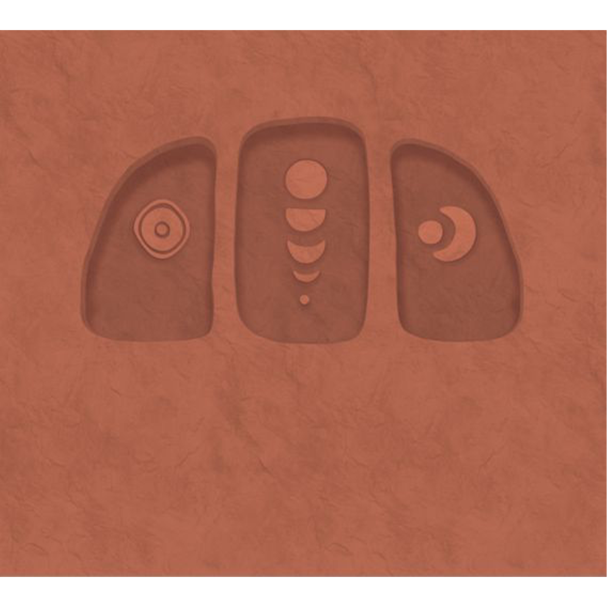 4MURS Papier peint panoramique XL Uruk Terracotta Mat